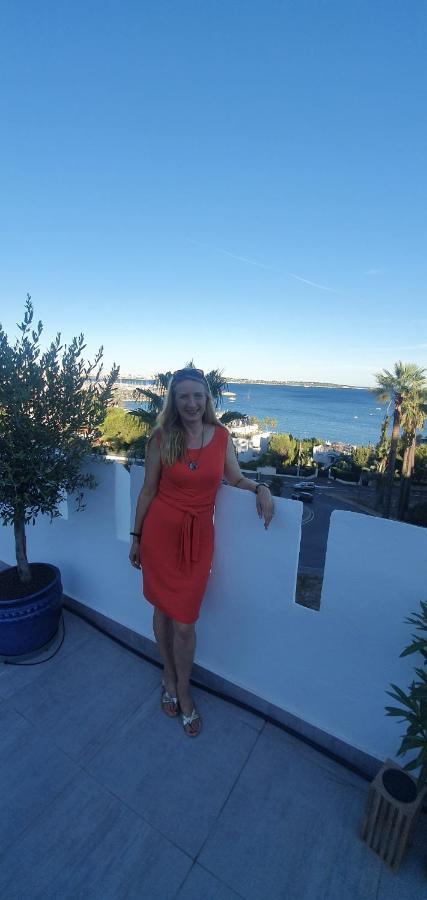 발로리스 Best Seaview Penthouse+77M2 Privat Roof Terrace Near Beach And Cannes 아파트 외부 사진